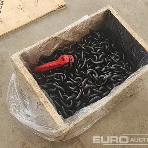Unused 10 Ton x 3m x 4 Leg Lifting Chain 