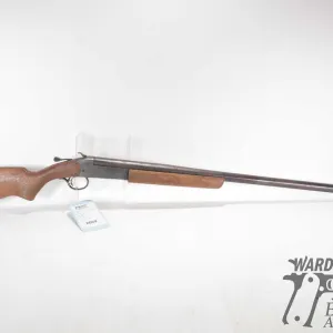 Non-Restricted shotgun Cooey model 84, 12 ga. chamber unknown Single shot hinge break, w/ bbl length