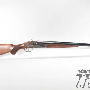 Non-Restricted shotgun Pedersoli model Wyatt Earp, 12 ga. 3" Two shot hinge break, w/ bbl length 20"