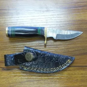 New Hunting Knife w/ Sheath & Guard