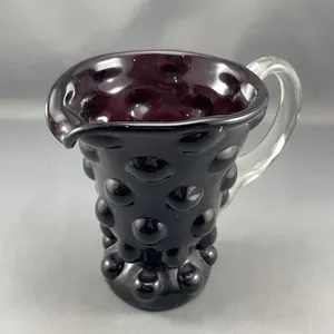 Hobnail Glass Pitcher