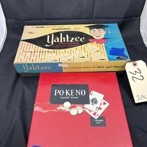 Poker Set & Yahtzee