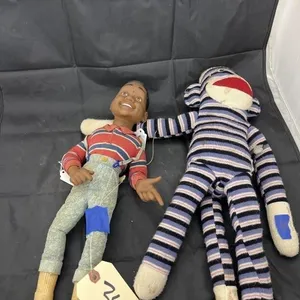 Steve Urkel Doll & Sock Monkey