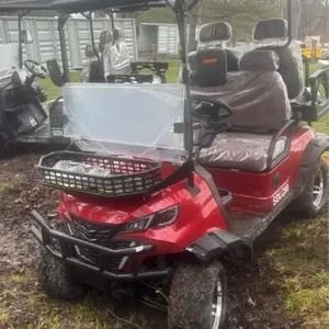 Lifted 4-Passenger Off-Road Electric Golf Cart, SD