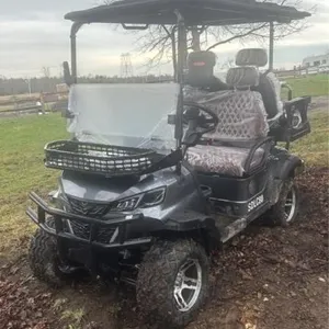 Lifted 4-Passenger Off-Road Electric Golf Cart, SD