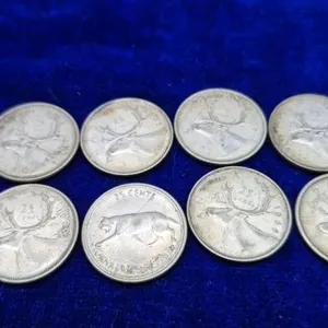 Canadian Silver Quarters
