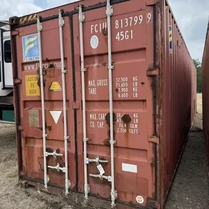 40� hi cube shipping container.