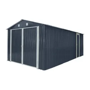 Unused Metal Garage Shed Double Door 10'x20'