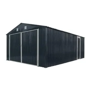 Unused Metal Garage Shed Double Door 13'x20'