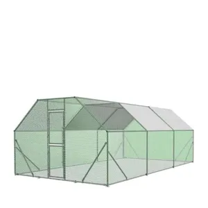 Unused 10'x20' Wire Mesh Chicken Run Shelter
