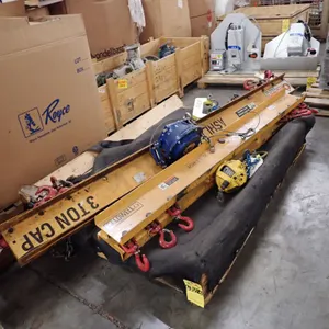Lot of (2) Caldwell Strong Bac Lifting Beams and Components