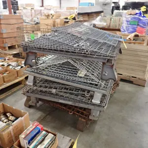 Lot of (4) Stackable Bins