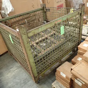 Lot of (2) Stackable Bins