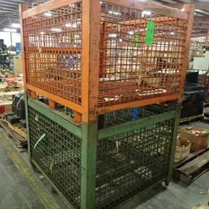 Lot of (2) Stackable Bins