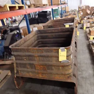 Lot of (2) Stackable Bins