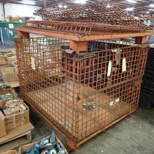 Lot of (2) Stackable Bins