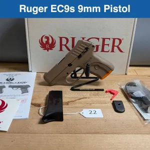 Ruger EC9s 9mm Pistol