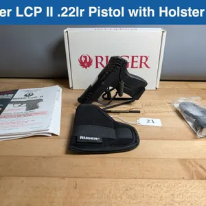 Ruger LCP II .22lr Pistol with Holster and Box