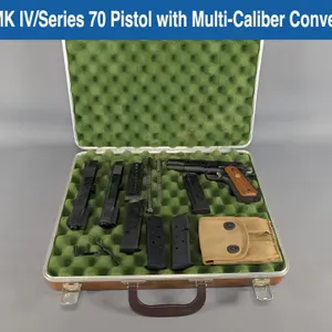 Colt MK IV/Series 70 Pistol with Multi-Caliber Conversion Kit