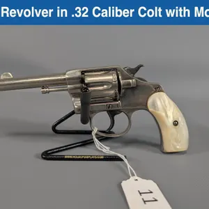 Colt Revolver in .32 Caliber Colt with Mother of Pearl Grips