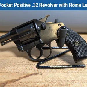 Colt Pocket Positive .32 Revolver with Roma Leather Case