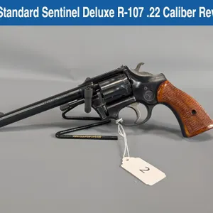 High Standard Sentinel Deluxe R-107 .22 Caliber Revolver
