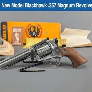 Ruger New Model Blackhawk .357 Magnum Revolver with Box