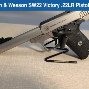Smith & Wesson SW22 Victory .22LR Pistol with Threaded Barrel