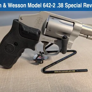 Smith & Wesson Model 642-2 .38 Special Revolver with Crimson Trace Laser Grip