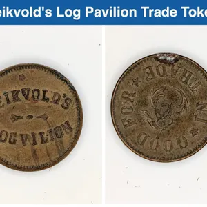 Leikvold's Log Pavilion Trade Token