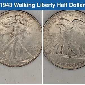 1943 Walking Liberty Half Dollar