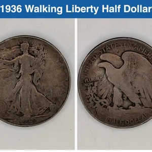 1936 Walking Liberty Half Dollar