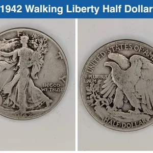 1942 Walking Liberty Half Dollar