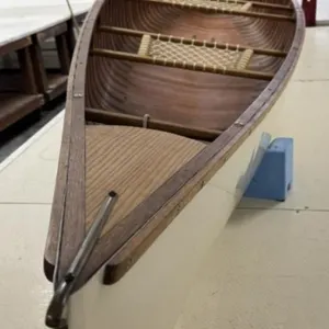 16' Navarro Fiberglass / Wood Canoe