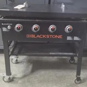 36" Black Stone Grill