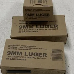 150 rnds 9mm Ammo