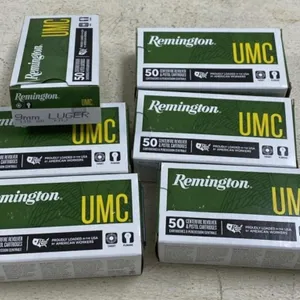 300 rnds Remington 9mm Ammo