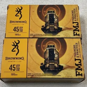 100 rnds .45acp Ammo