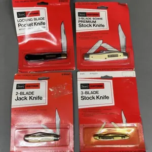 4 - New Craftsman Pocket Knives