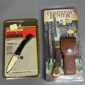 New Mossber & Schrade Pocket Knives