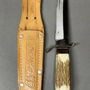 German Wildcat Knife & Leather Sheath