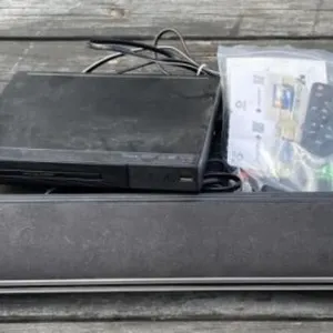 DVD Player and Sound Bar
