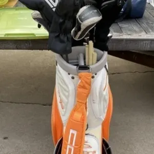 Set of Ping Golf Clubs in Cobra Bag