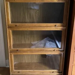 Pressed Wood Barrister Style Bookcase