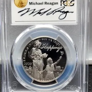 2020-W 1 Troy Oz. Platinum Slab PCGS PR69 DCAM