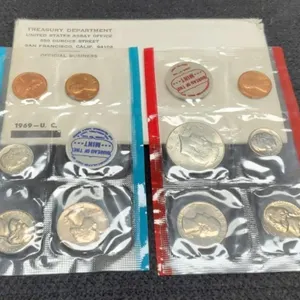 1969 Double Mint Set