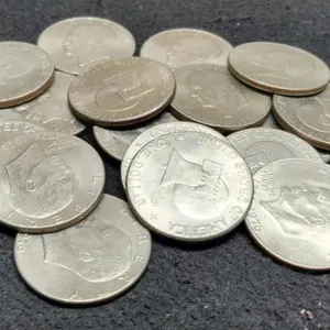 (18) 1976 Ike Bicentennial Dollars