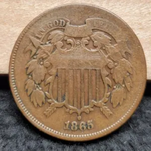 1865 Two Cent