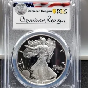 2021-W T2 Slab Proof Silver Eagle PCGS PR69 DCAM