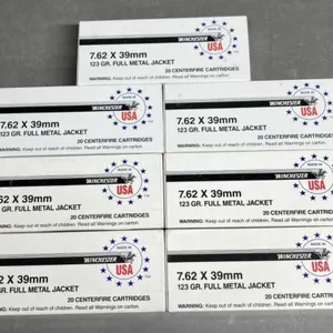 140 rnds Winchester 7.62x39 Ammo